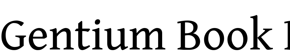 Gentium Book Basic Bold Font Download Free